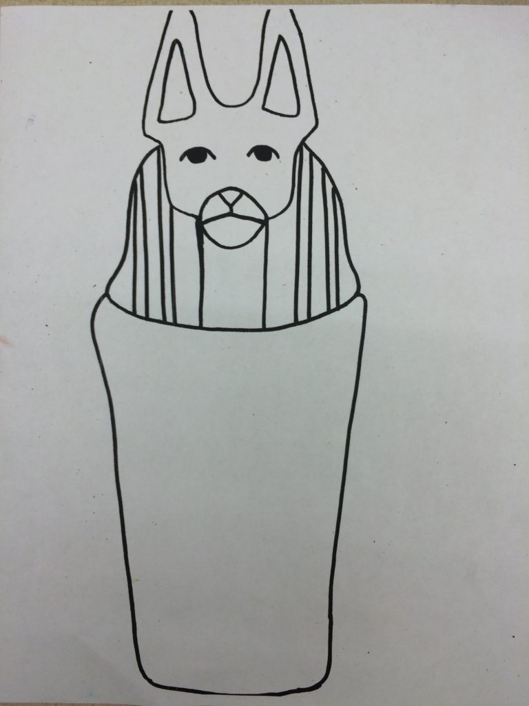 Egyptian Canopic Jars Mrs. Art Teacher Lady